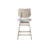 Lyan Wood Counter Chair With Gray Cushion (Set Of 4), White Ash-684024911-684024915