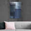 «Blue Abstract I» par Linda Woods-256558206