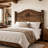 Lone Star Ranch Solid Wood Panel Headboard
