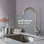 Robinet de cuisine tactile avec douchette extractible-118388141