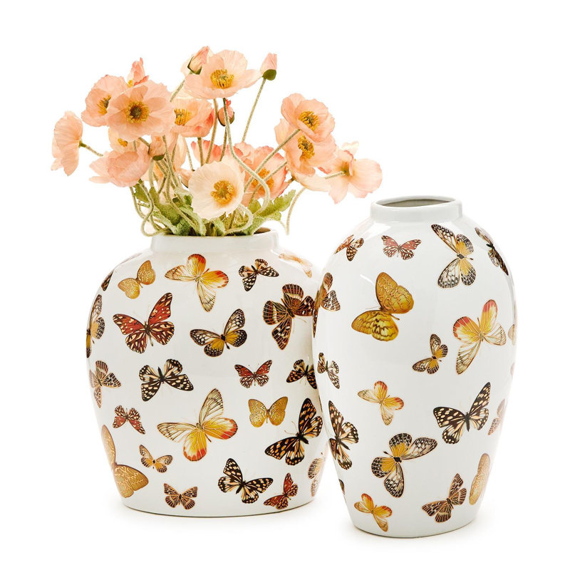 Ensemble de 2 vases en céramique