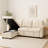 Gadalia Modern L-Shaped Sectional Sleeper Sofa with Storage Chaise, Pull-Out Bed Design – Reversible Velvet Couch for Small Spaces-20531760