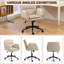Fauteuil d'appoint pivotant en similicuir 23,6 po - Rotation à 360 °-1732184289