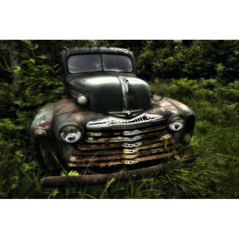 Rusty Auto I by PHBurchett - Wrapped Canvas Art Prints, 30cm H x 46cm W
