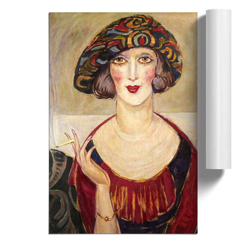 Danish Girl by Gerda Wegener - Frameless Print, 42cm H x 30cm W x 0.1cm D