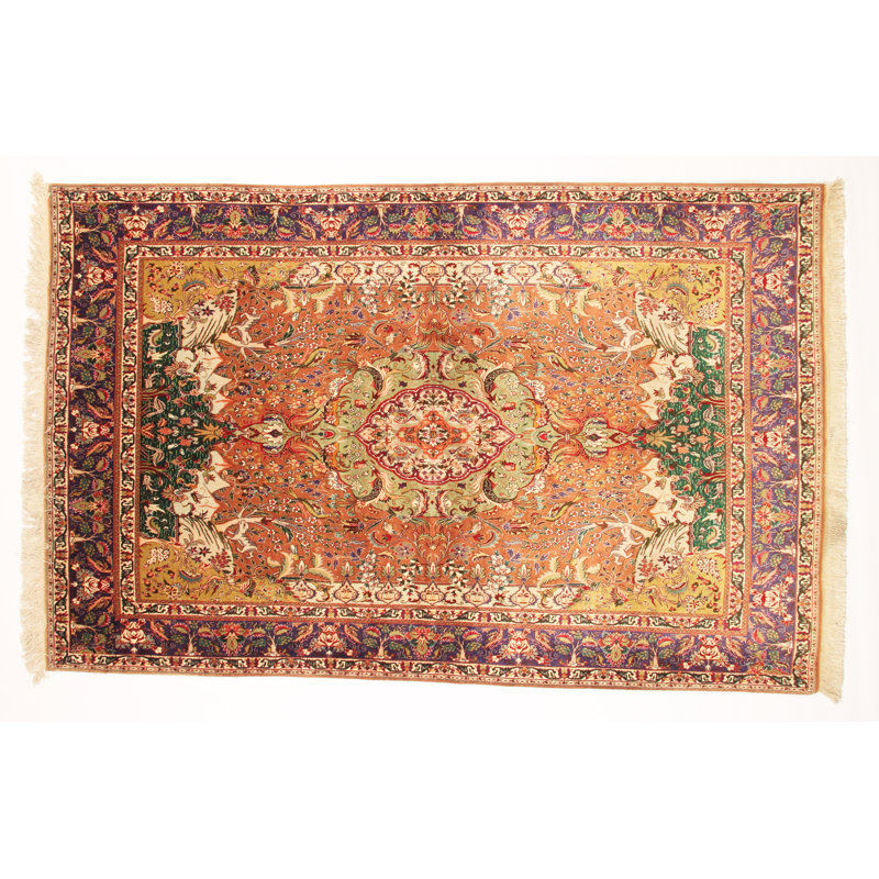 Fine Tabriz Rug 5' X 7'8"