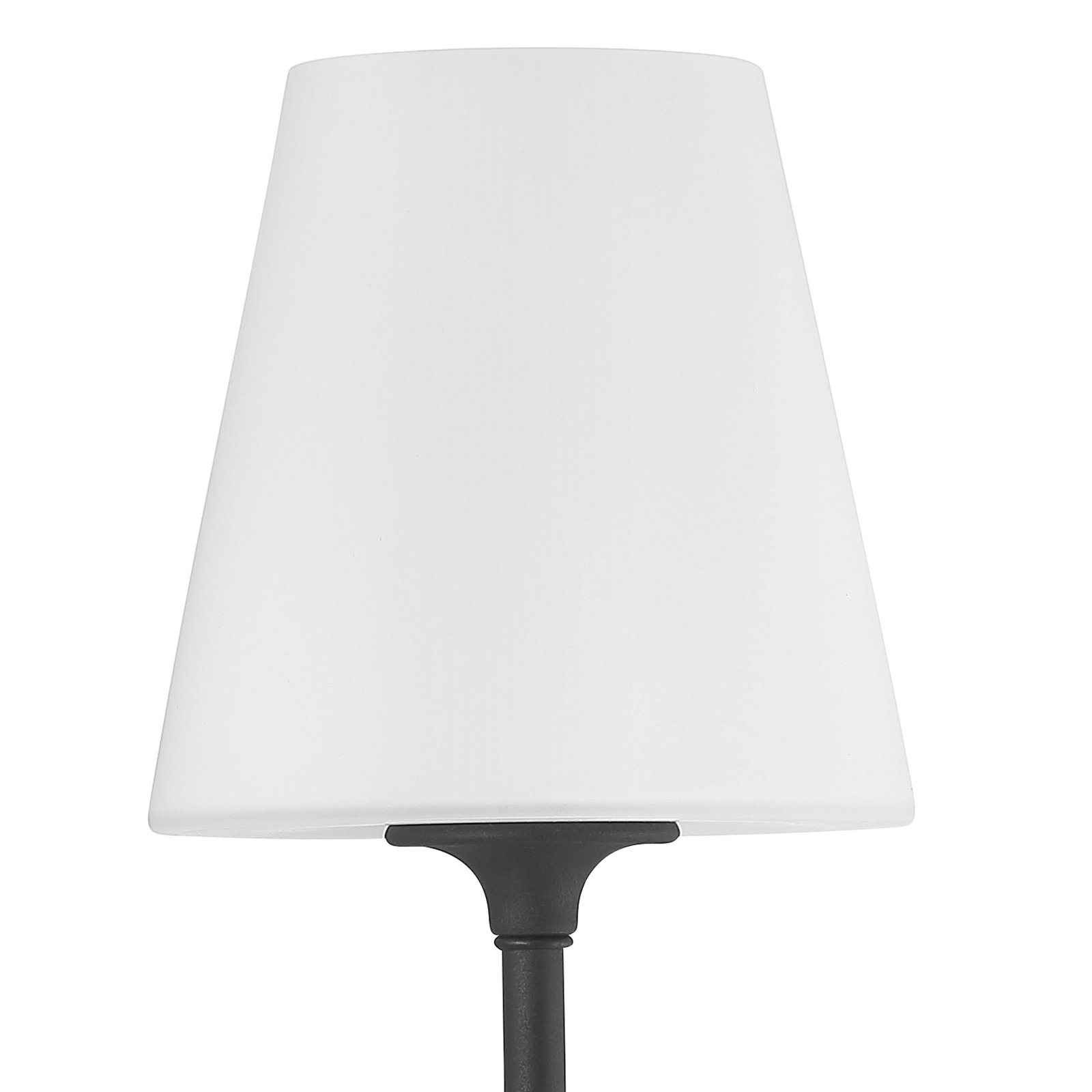 Margarett Single Light Armed Sconce, Black Forged