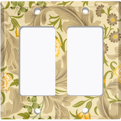 2 - Gang Rocker Standard Wall Plate