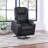 Neruda Upholstered Power Lift Massage Recliner Black-1858098516