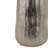 Elegant Metal Rounded Floor Vase for Home Decor - Sculptural Tall Flower Vase for Living Room, Entryway, and Corner Styling - Silver-473132898