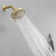 Single Handle 1-Spray Round Rain Shower Faucet Set 1.8 GPM With High Pressure Shower Head