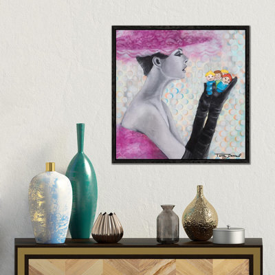 Facebook Friends by Tara Gamel - Gallery-Wrapped Canvas Giclée on Canvas