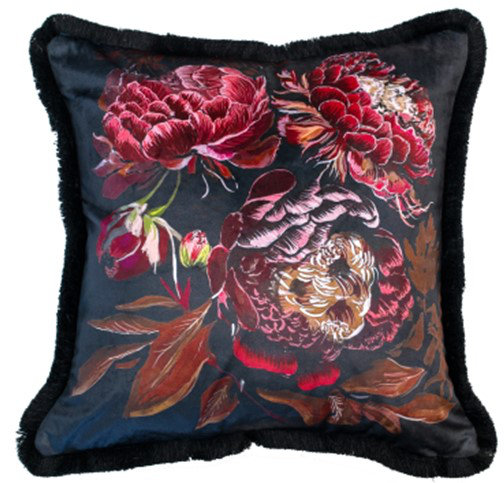 Degnan Abstract BERRY Sqaure Cushion