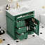 Meuble-lavabo de salle de bain avec lavabo, trois tiroirs et tablette de porte-107287888