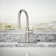 Crue Touchless Pull-Down Kitchen Sink Faucet with Voice Activation and Three-Function Sprayhead
