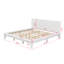 Base de lit plateforme en bois, base de lit avec tête de lit et lattes de bois-2114170554-2114170559