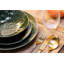 Mikasa Jardin Stoneware Pasta Bowls, 20cm, Green