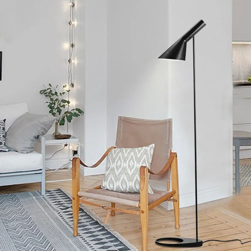 Lampe de travail / lecture sur pied 56 po Rathbone, Noir