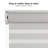 Aluminum Pergola with Roller Shade, 1 Short Side-97549381-97549380