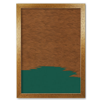 Copper & Green Landscape - Print