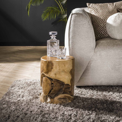 Reynoldsville Solid Wood Top Side Table