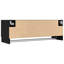 Wardrobe Black Oak Engineered Wood 35 Cm Storage