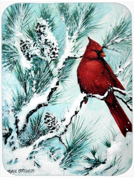 Planche à découper en verre Varak 1 Northern Cardinal
