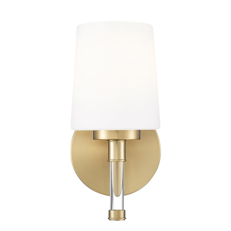 Meuble-lavabo moderne 1 lumière Kinzie, Doré