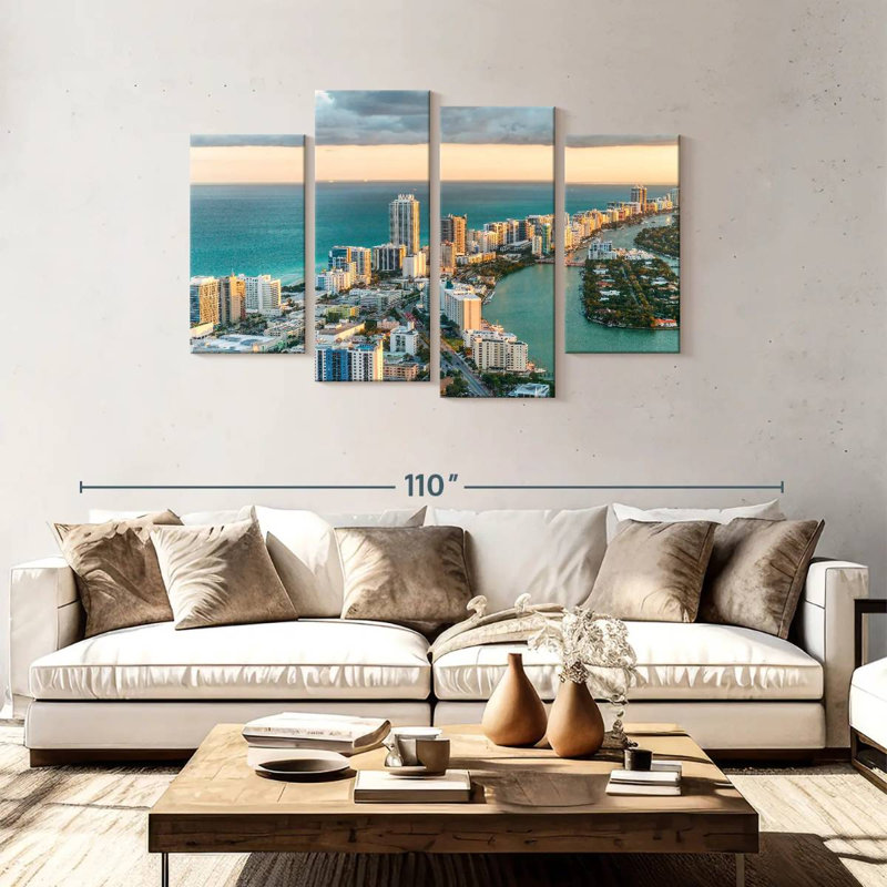 Lynelle South Beach Miami, 48" H x 75" W