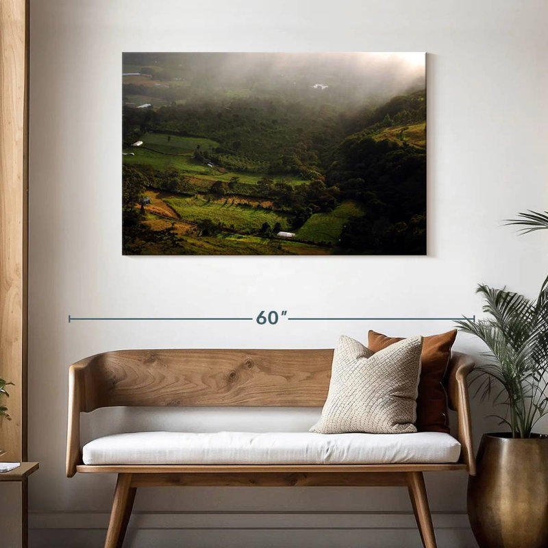 Ravi Volcan Baru Fields, 30" H x 45" W