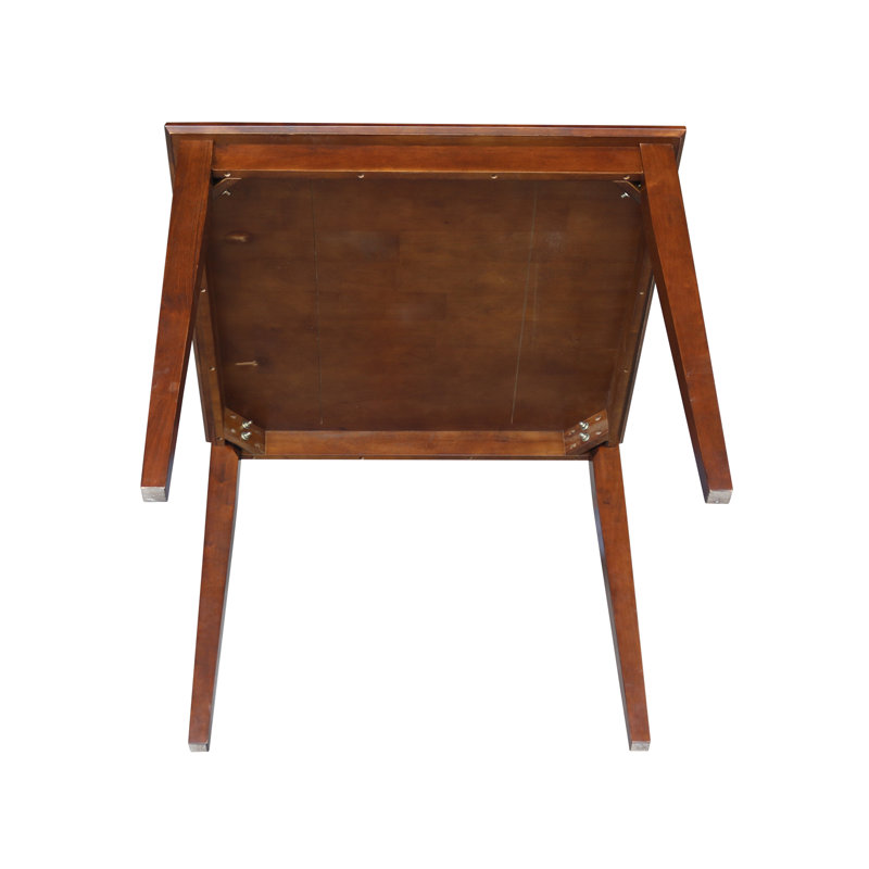 Calumet Heimann Solid Wood Dining Table, 30" H x 36" L x 36" W, Espresso