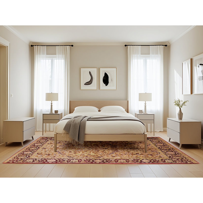 Haytug Oriental Indoor Rug, Rectangle 5' x 8'