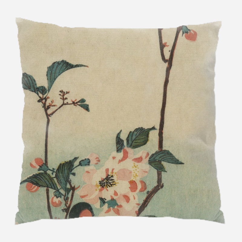 Coussin rétro Alkire, Microsuède, Intérieur