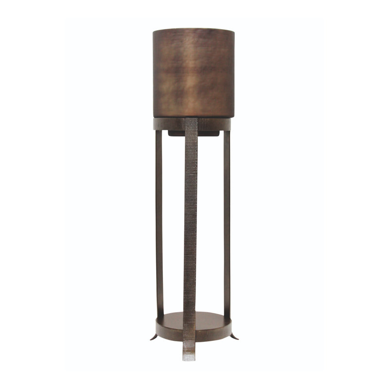 Candle Holder Floor Pillar, 33" H x 11" W x 11" D
