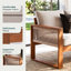 Chaise 2 places avec table basse Aira