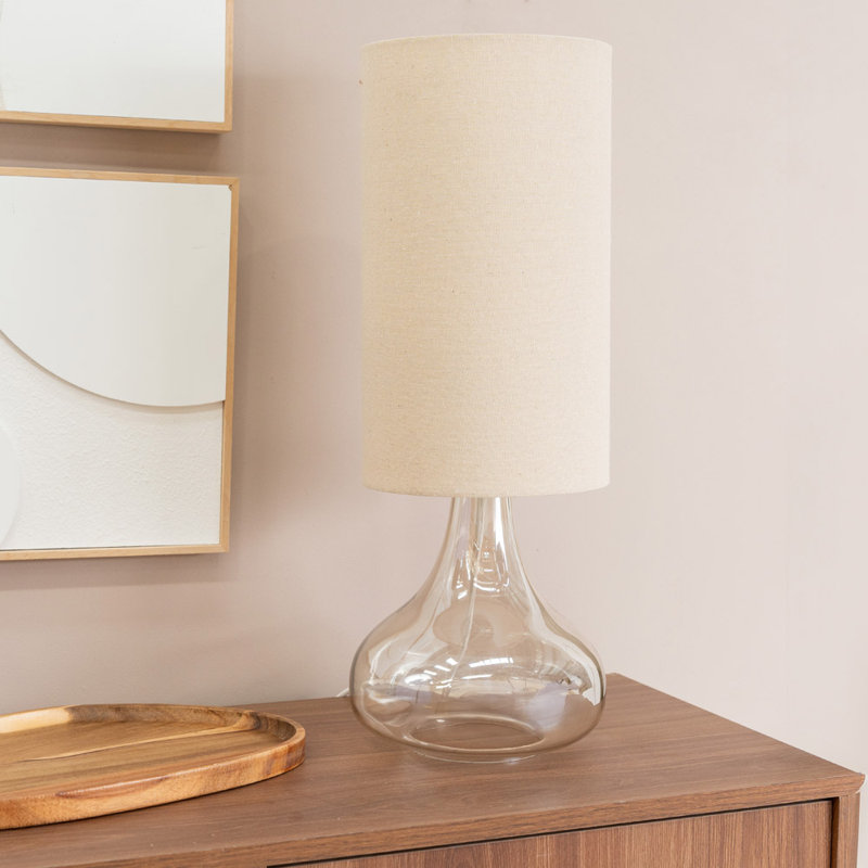 Glass Table Lamp