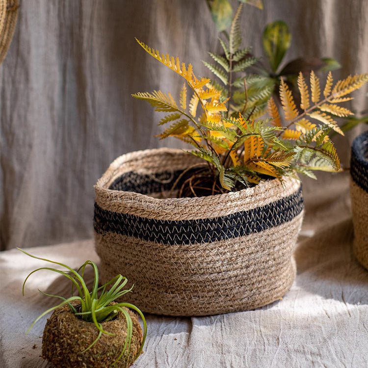 Panier de rangement en mélange de coton