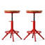 Tabouret pivotant en bois massif Jomarion