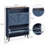 Chea Shoe Storage Cabinet with Adjustable Shelves-715108204-734072084