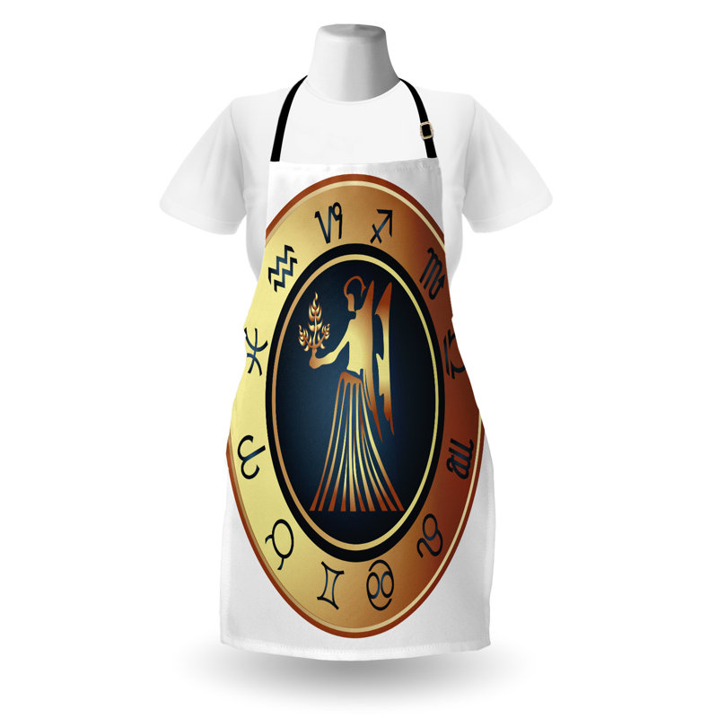 Tablier East Urban Home Zodiac Virgo unisexe