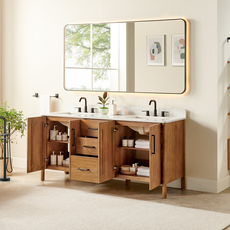 Meuble-lavabo double 72 po Howes
