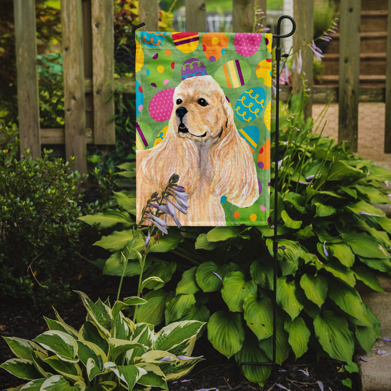Drapeau de jardin Atara, Épagneul cocker (beige)