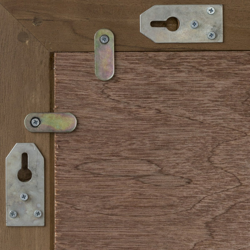 Milano Rectangle Solid Wood Mirror