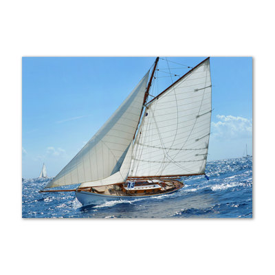 Yacht - Wrapped Canvas Print