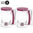 Pancake Batter Dispenser Set of 2 - Batter Dispenser with Squeeze Handle