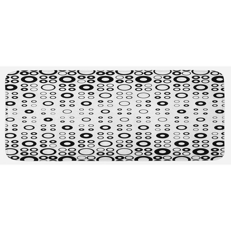 Tapis de cuisine circle