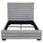 Grey Upholsteredbed
