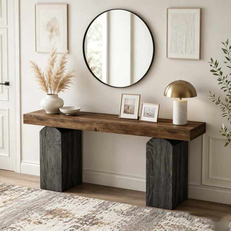 Console de style contemporain