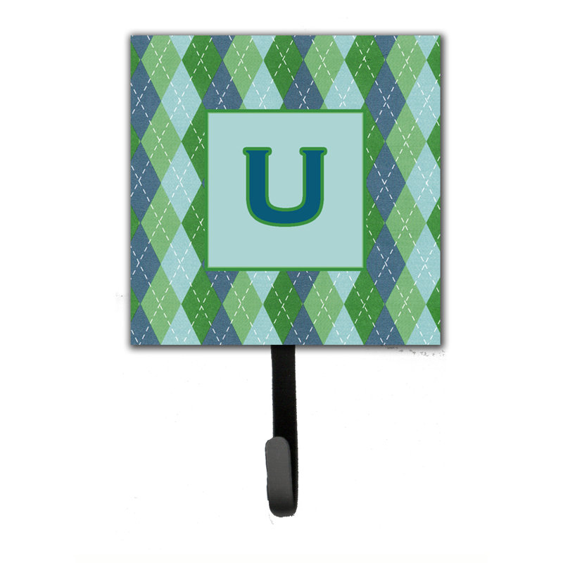 Crochet mural argoyle monogramme, U
