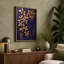 Golden Leaves Descending Botanical - Wrapped Canvas-435292665-435292668